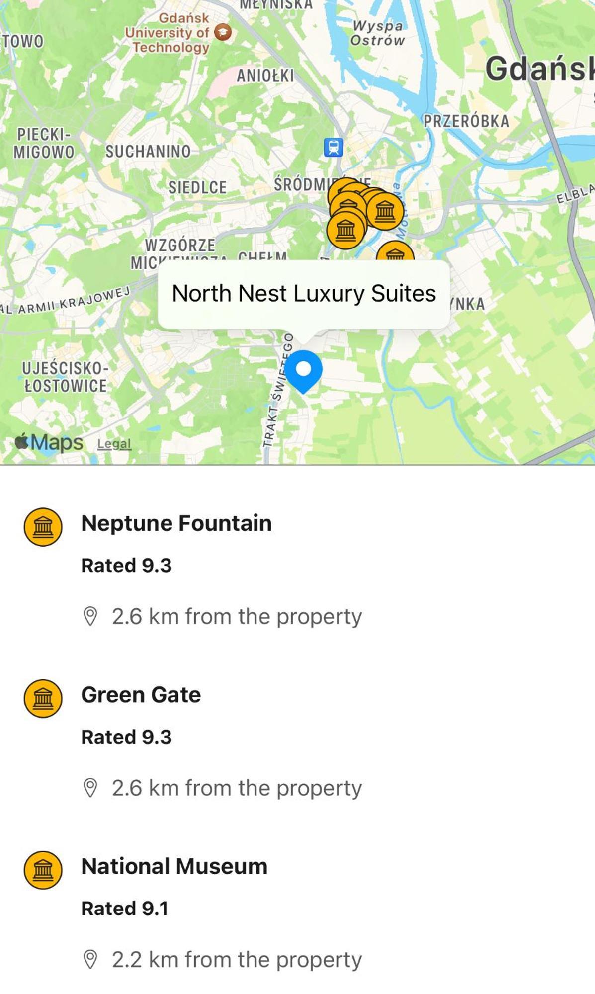 North Nest Luxury Suites Gdańsk Eksteriør bilde