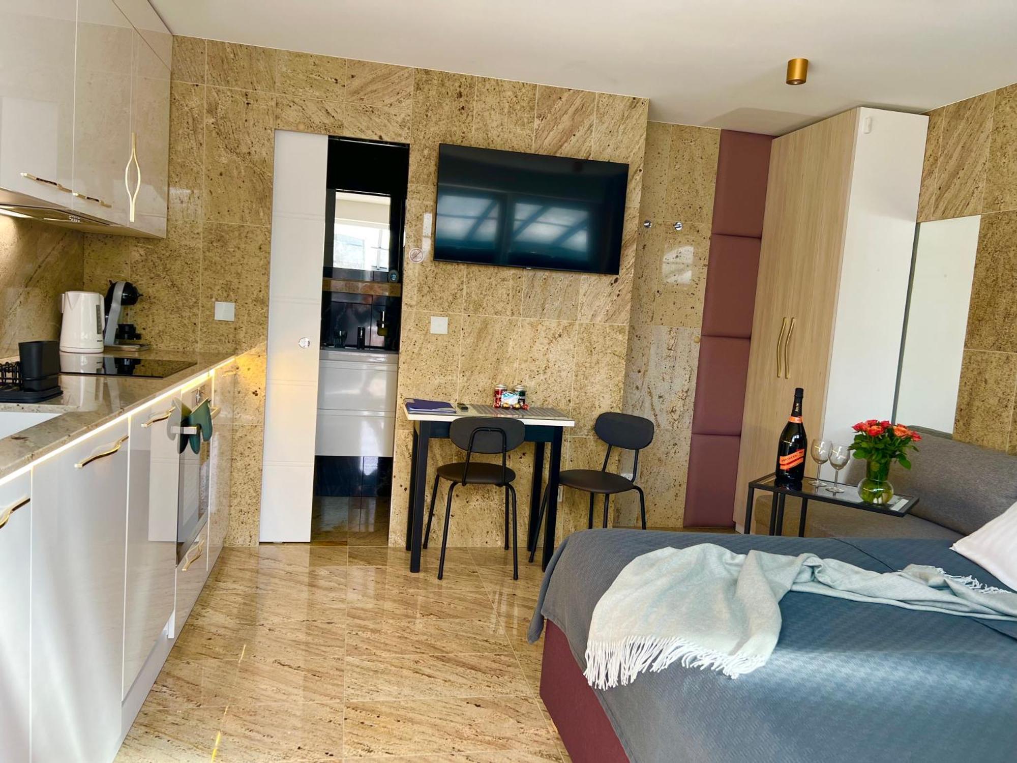 North Nest Luxury Suites Gdańsk Rom bilde
